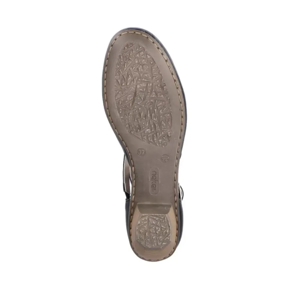 Rieker Damen Pumps glanzschwarz S13 41780-00