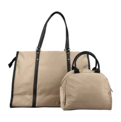 Rieker Damen Shopper mit kleiner Tasche beige S23 H1542-62