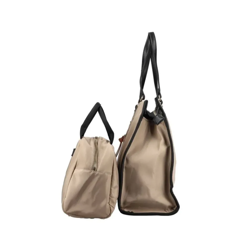 Rieker Damen Shopper mit kleiner Tasche beige S23 H1542-62