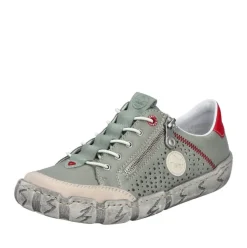Rieker Damen Slipper grün S15 L0355-52