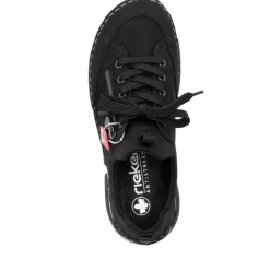 Rieker Damen Slipper schwarz S24 45973-00