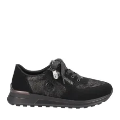 Rieker Damen Sneaker by Rieker nachtschwarz S23  N1411-90