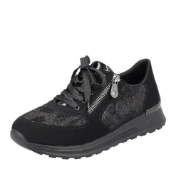 Rieker Damen Sneaker by Rieker nachtschwarz S23  N1411-90