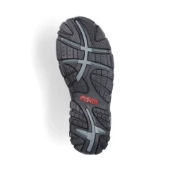 Rieker Damen Trekkingsandalen graphitschwarz S13 68871-00