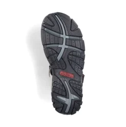Rieker Damen Trekkingsandalen perlweiß S13  68851-80
