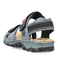 Rieker Damen Trekkingsandalen blaugrau S13  68851-14