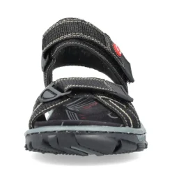 Rieker Damen Trekkingsandalen asphaltschwarz S13  68851-02