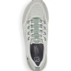 Rieker EVOLUTION Damen Sneaker Wechselfußbett grün S13 40403-52