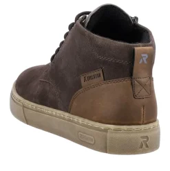 Rieker Evolution Herren Schnürboots Schnürstiefel Rauleder Wechselfußbett grau S23 U0762-45