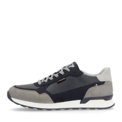 Rieker Evolution Herren Sneaker Leder Wechselfußbett grau S14 U0307-14