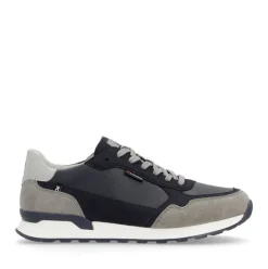 Rieker Evolution Herren Sneaker Leder Wechselfußbett grau S14 U0307-14