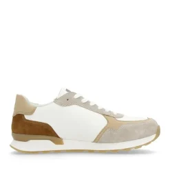 Rieker Evolution Herren Sneaker Leder Wechselfußbett beige S14 U0307-80
