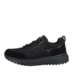 Rieker Evolution Herren Sneaker Rauleder TEX- Membran Wechselfußbett Komfortweite schwarz S23 U0100-00