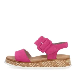Rieker Evolution Sandale Leder pink S14 W0800-31