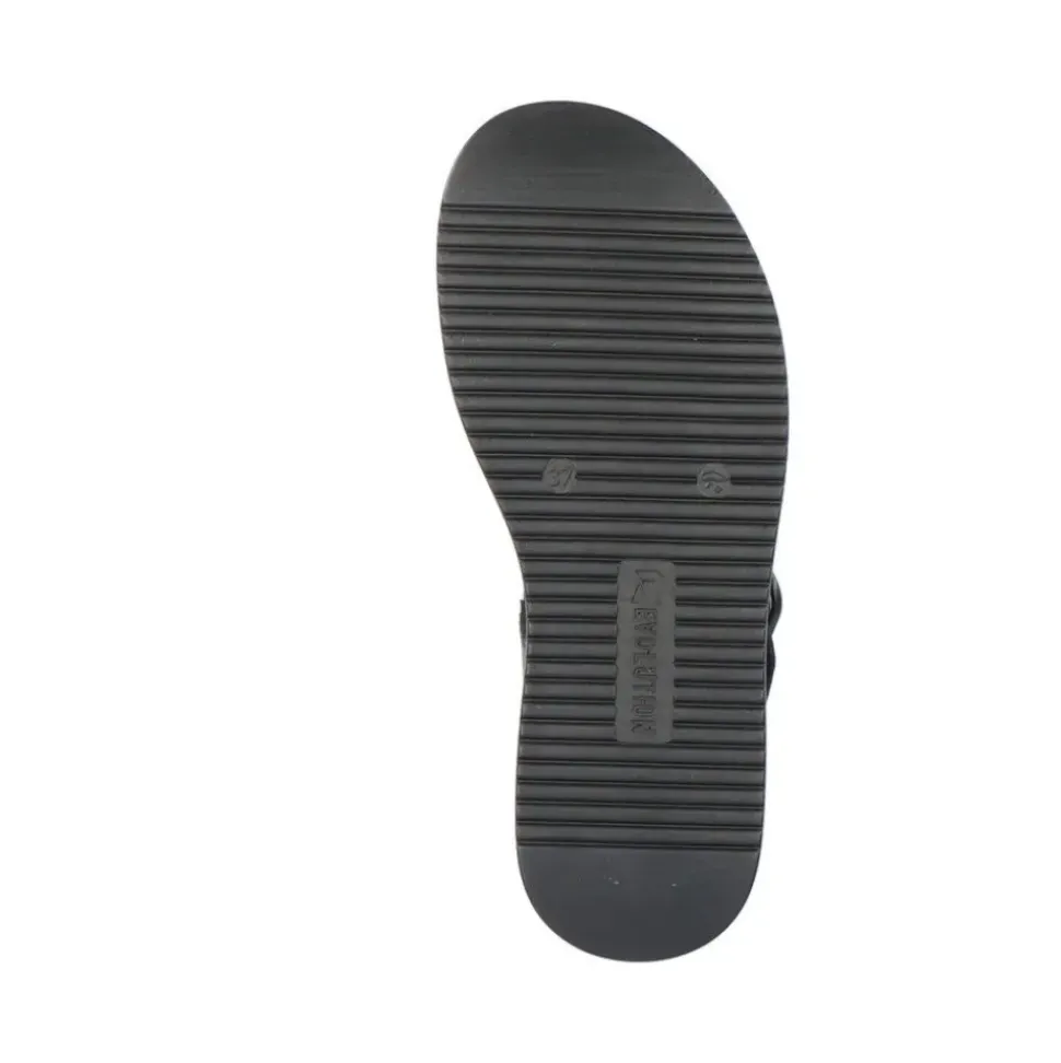 Rieker EVOLUTION Sandale Leder schwarz S14 W0800-00