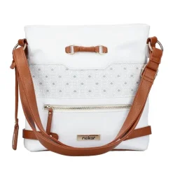 Rieker Handtasche Umhängetasche Crossbody Bag weiß S12  H1097-80