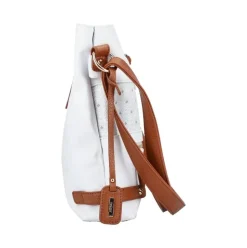 Rieker Handtasche Umhängetasche Crossbody Bag weiß S12  H1097-80