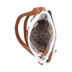 Rieker Handtasche Umhängetasche Crossbody Bag weiß S12  H1097-80