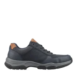 Rieker Herren Schnürschuhe blau-braun S23  11211-14