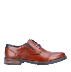 Rieker Herren Schnürschuhe kastanienbraun  S23  14621-24