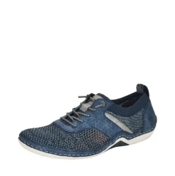 Rieker Herren Schnürschuhe pazifikblau 07551-15