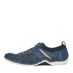 Rieker Herren Schnürschuhe pazifikblau 07551-15