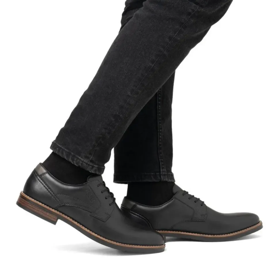 Rieker Herren Schnürung schwarz S24 13523-00