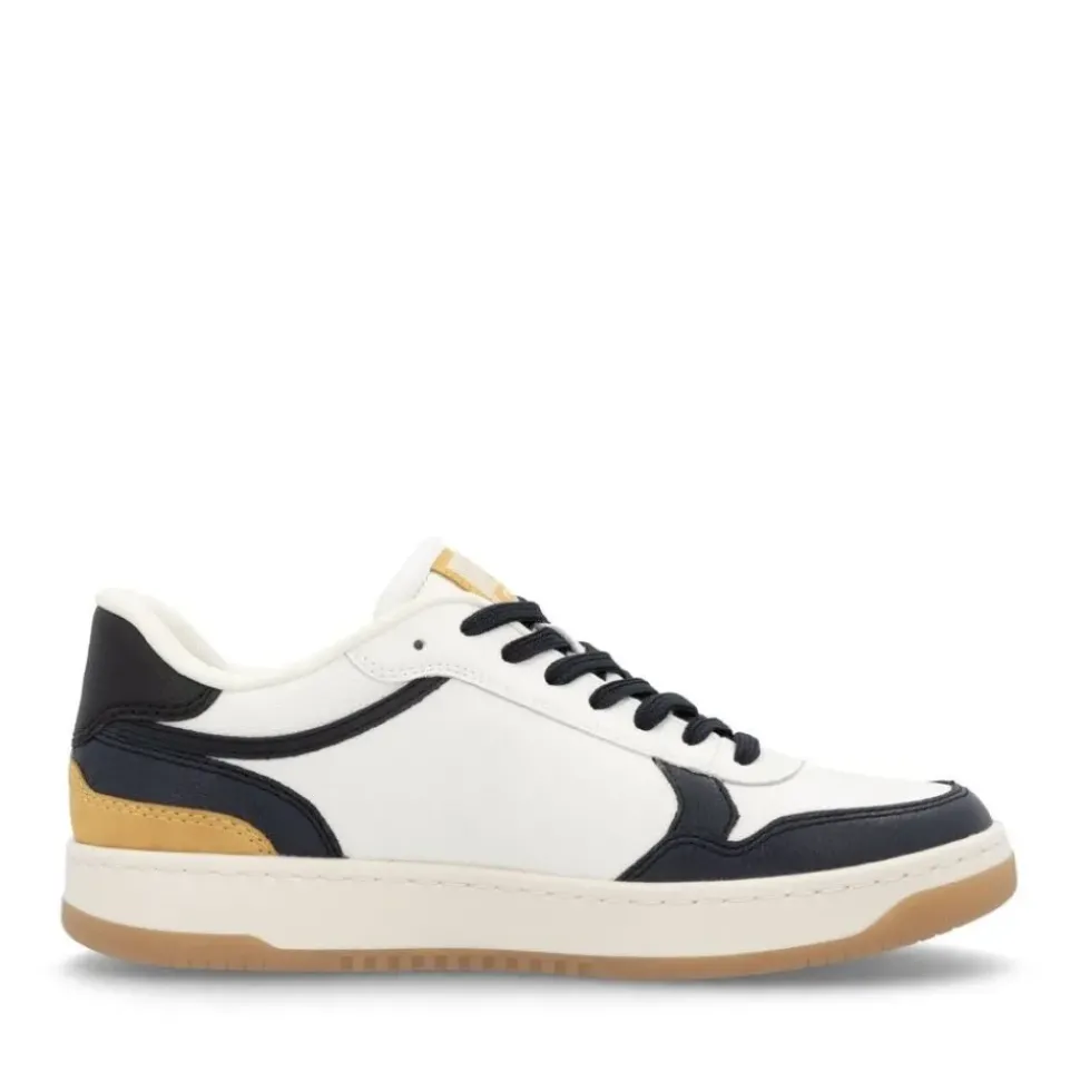 Rieker Herren Sneaker Low cremeweiß S24 U1900-81