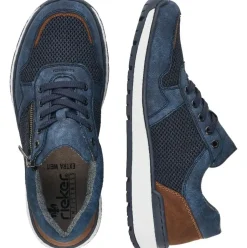 Rieker Herren Sneaker pazifikblau B9006-14