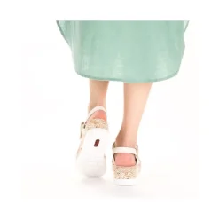 Rieker Keilsandalette beige S14 V3950-61