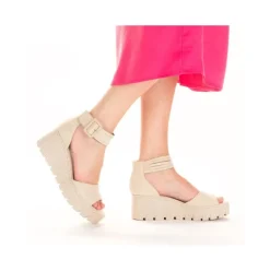 Rieker Keilsandalette beige S14 68093-60