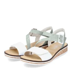 Rieker Keilsandalette mint S14 V3660-52