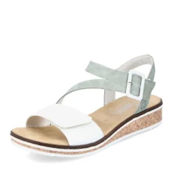 Rieker Keilsandalette mint S14 V3660-52