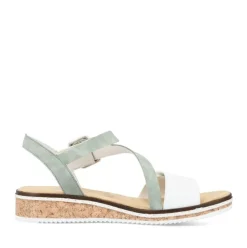Rieker Keilsandalette mint S14 V3660-52