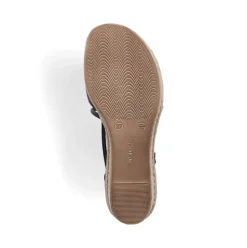 Rieker Keilsandalette schwarz S14 68794-00