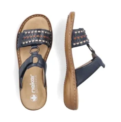 Rieker Pantolette blau S14 60842-14
