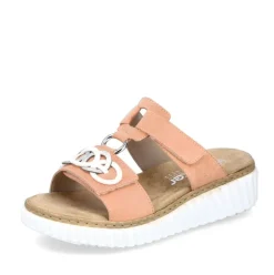 Rieker Pantolette H - Weite Extraweit apricot S14 63294-38