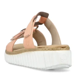 Rieker Pantolette H - Weite Extraweit apricot S14 63294-38