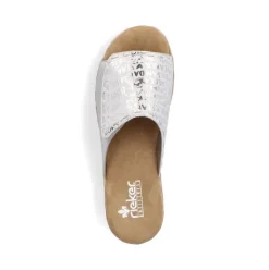 Rieker Pantolette silber metallic S14 V0290-90