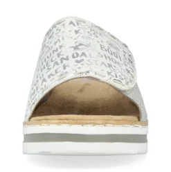Rieker Pantolette silber metallic S14 V0290-90