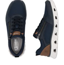 Rieker Revolution Sneaker blau S15 04301-14