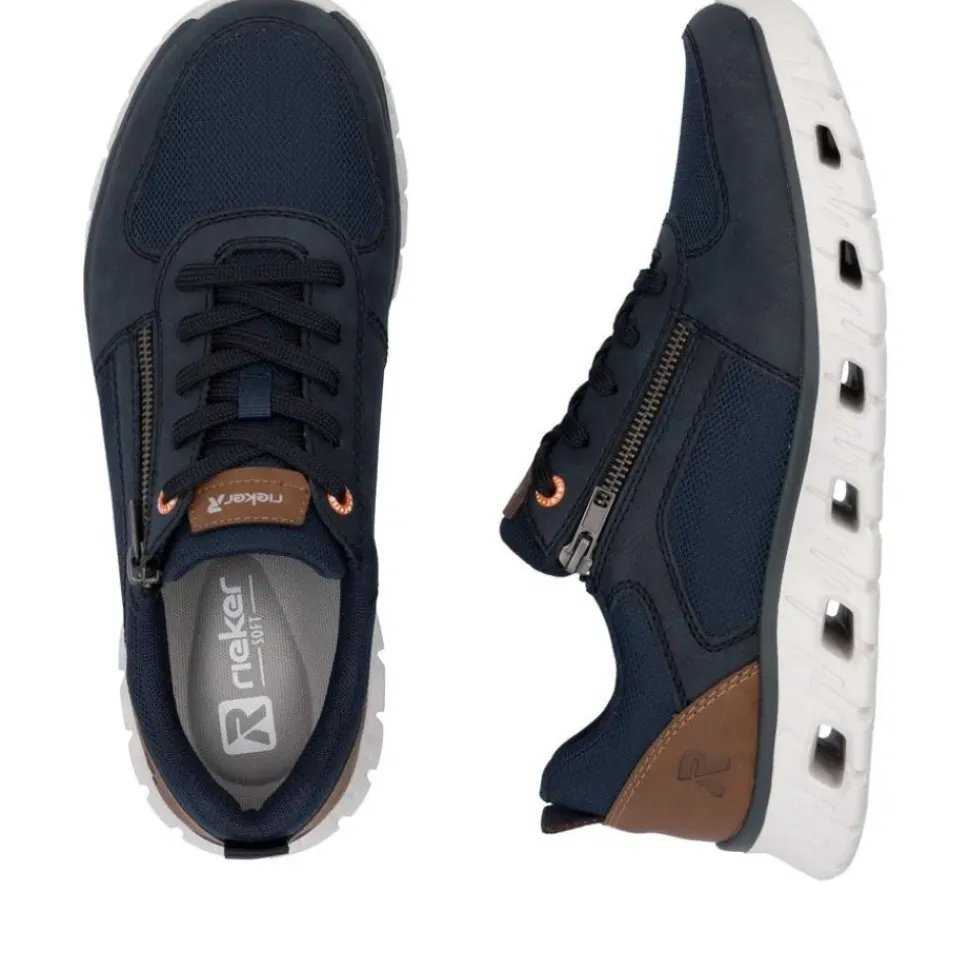 Rieker Revolution Sneaker blau S15 04301-14