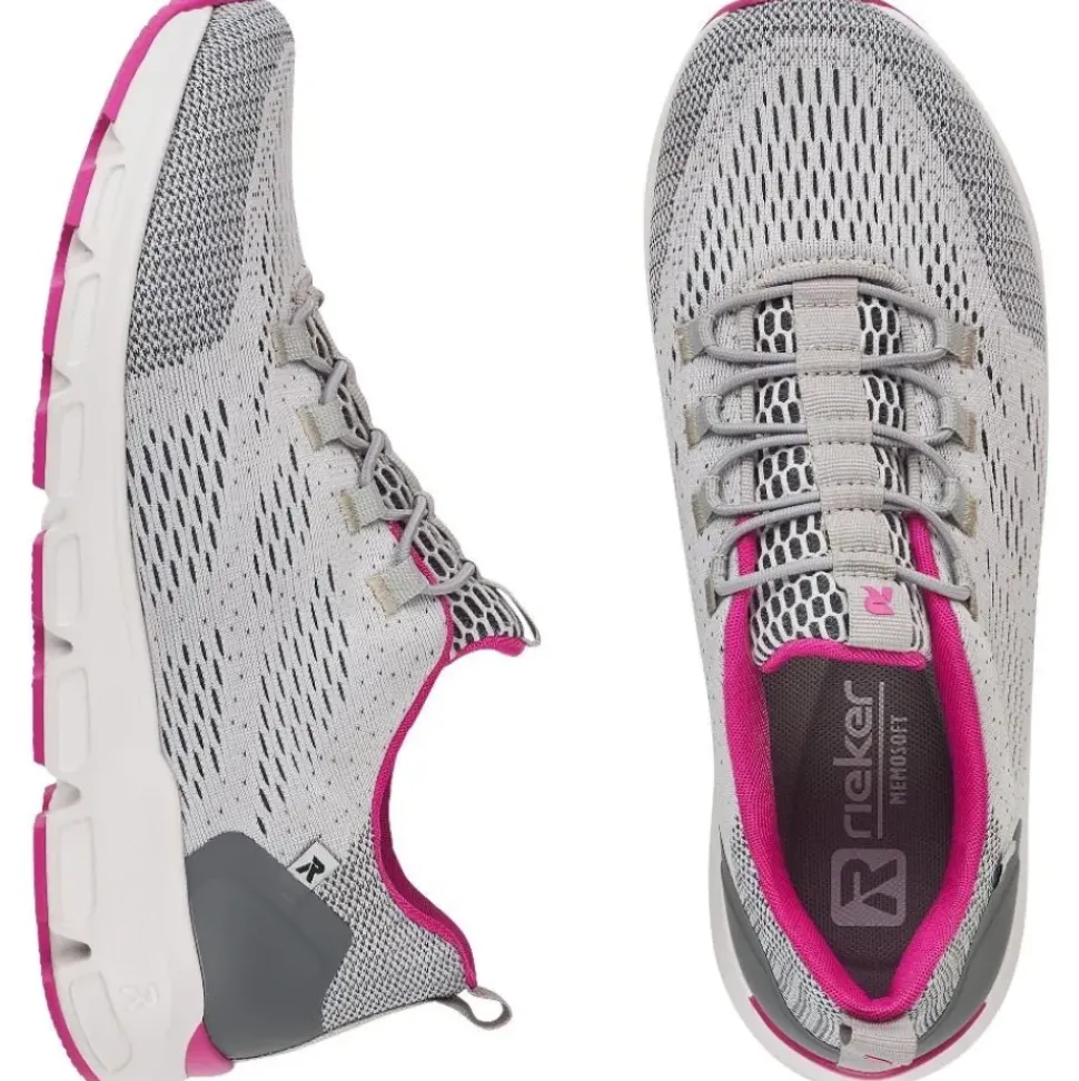 Rieker R- Evolution Sneaker Low Damen grau S12 40403-40