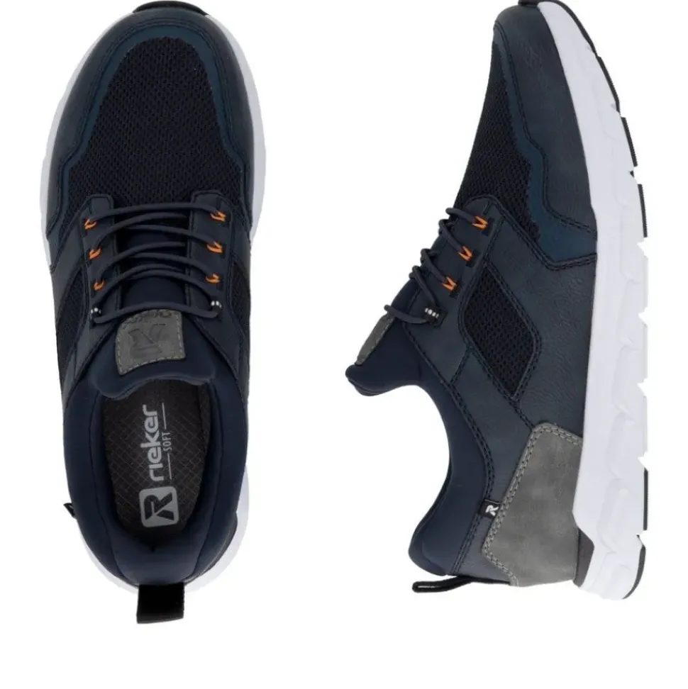 Rieker Revolution Sneaker Slipper blau S15 09102-14
