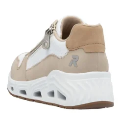 Rieker Revolution Sneaker weiss braun S15 N5204-80
