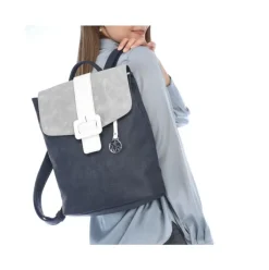 Rieker Rucksack Schnalle blau  S12 H1069-14