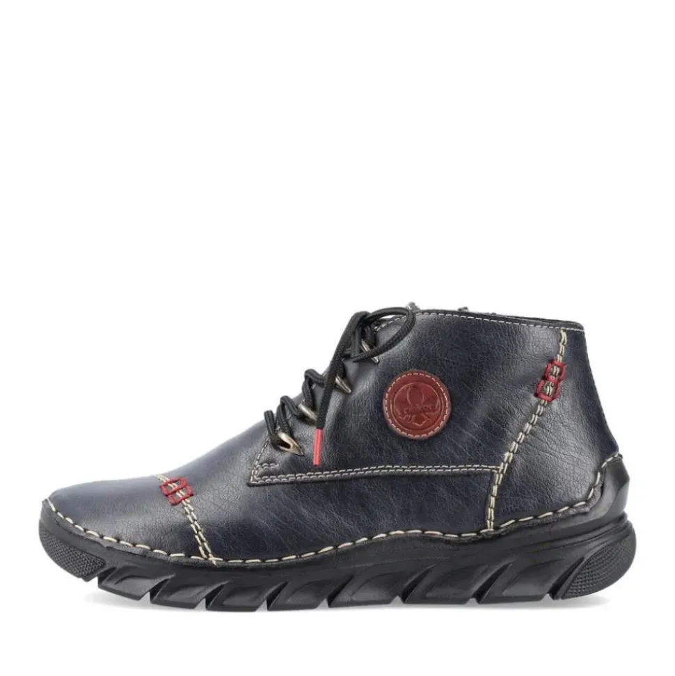 Rieker Schnürschuh blau S24 55002-14