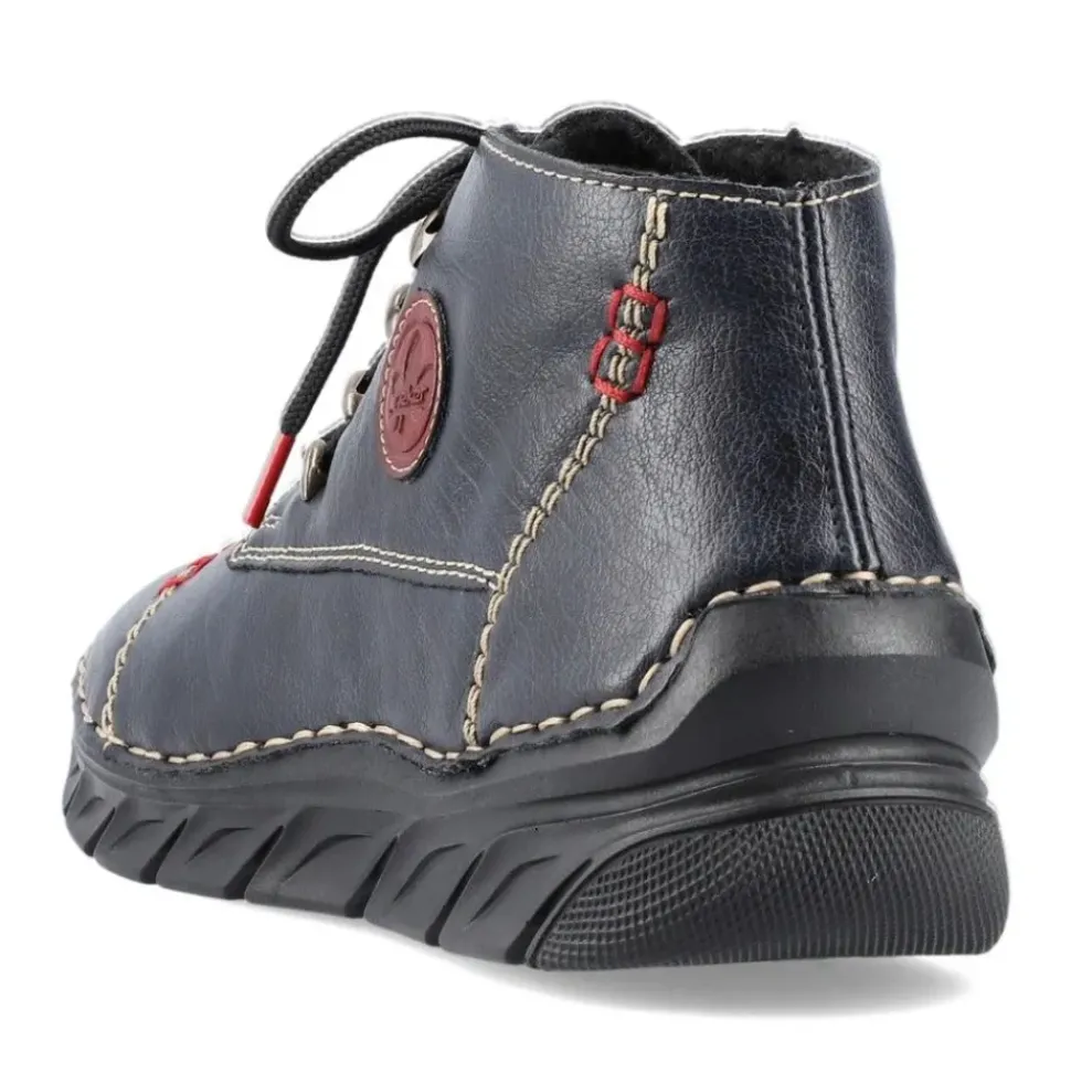Rieker Schnürschuh blau S24 55002-14