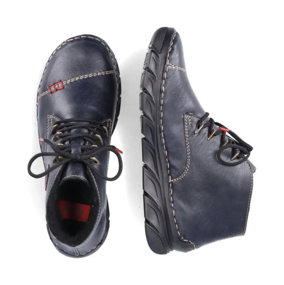 Rieker Schnürschuh blau S24 55002-14