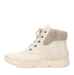 Rieker Schnüstiefel beige TEX Membran S24 45900-60